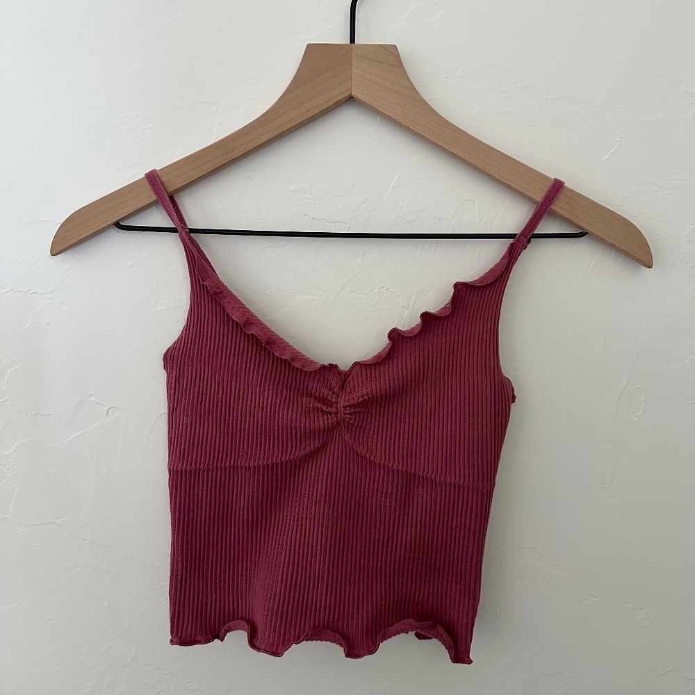 Dusty Mauve Tank - Urban Outfitters